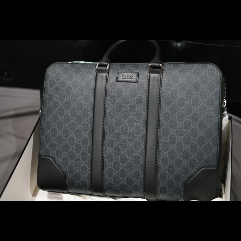 Gucci Supreme Briefcase